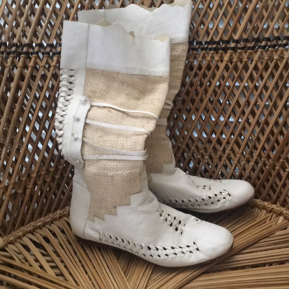 Coachella ready?!!!! Leather booties